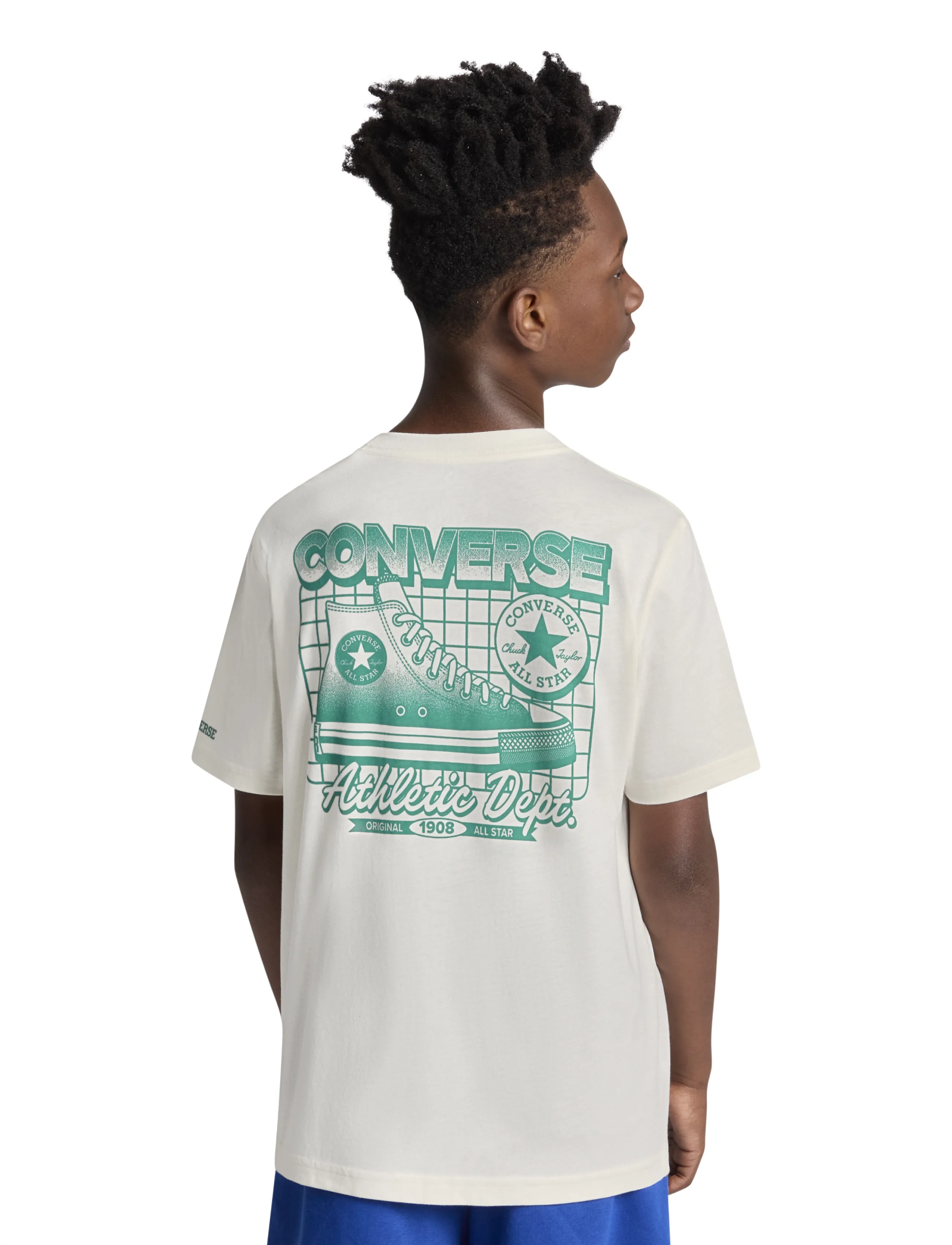 Converse - S/S TEE - spordisärgid - egret - 4