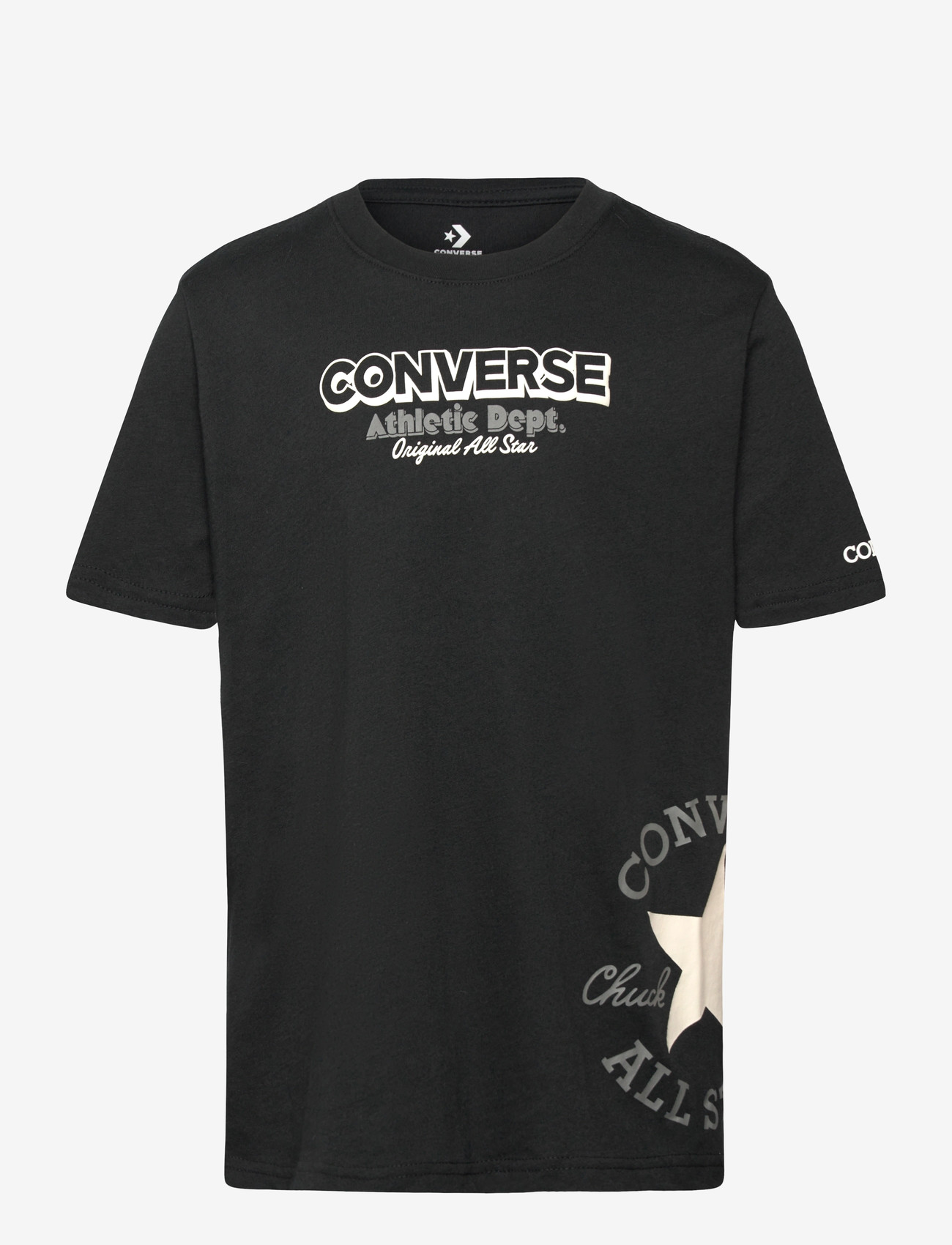 Converse - S/S TEE - kurzärmelig - black - 0