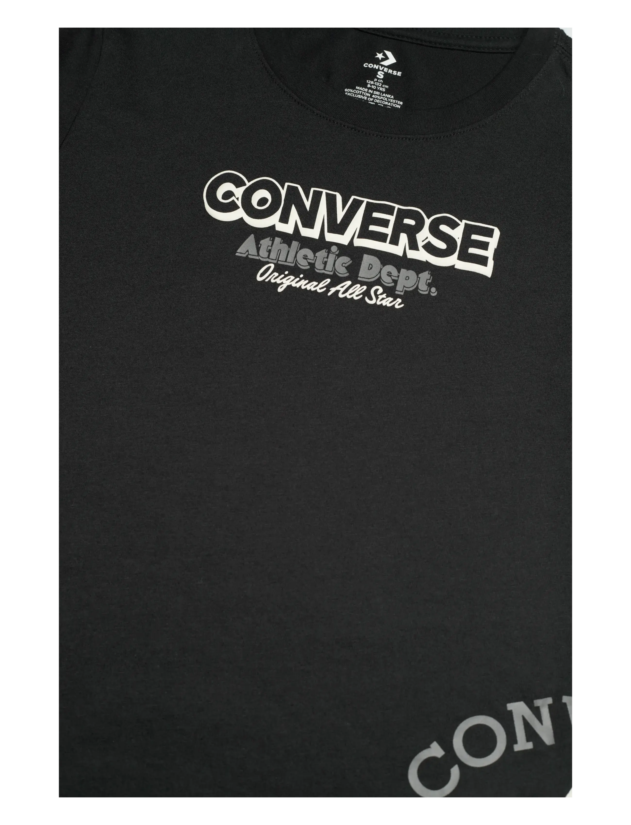 Converse - S/S TEE - kortærmede t-shirts - black - 2