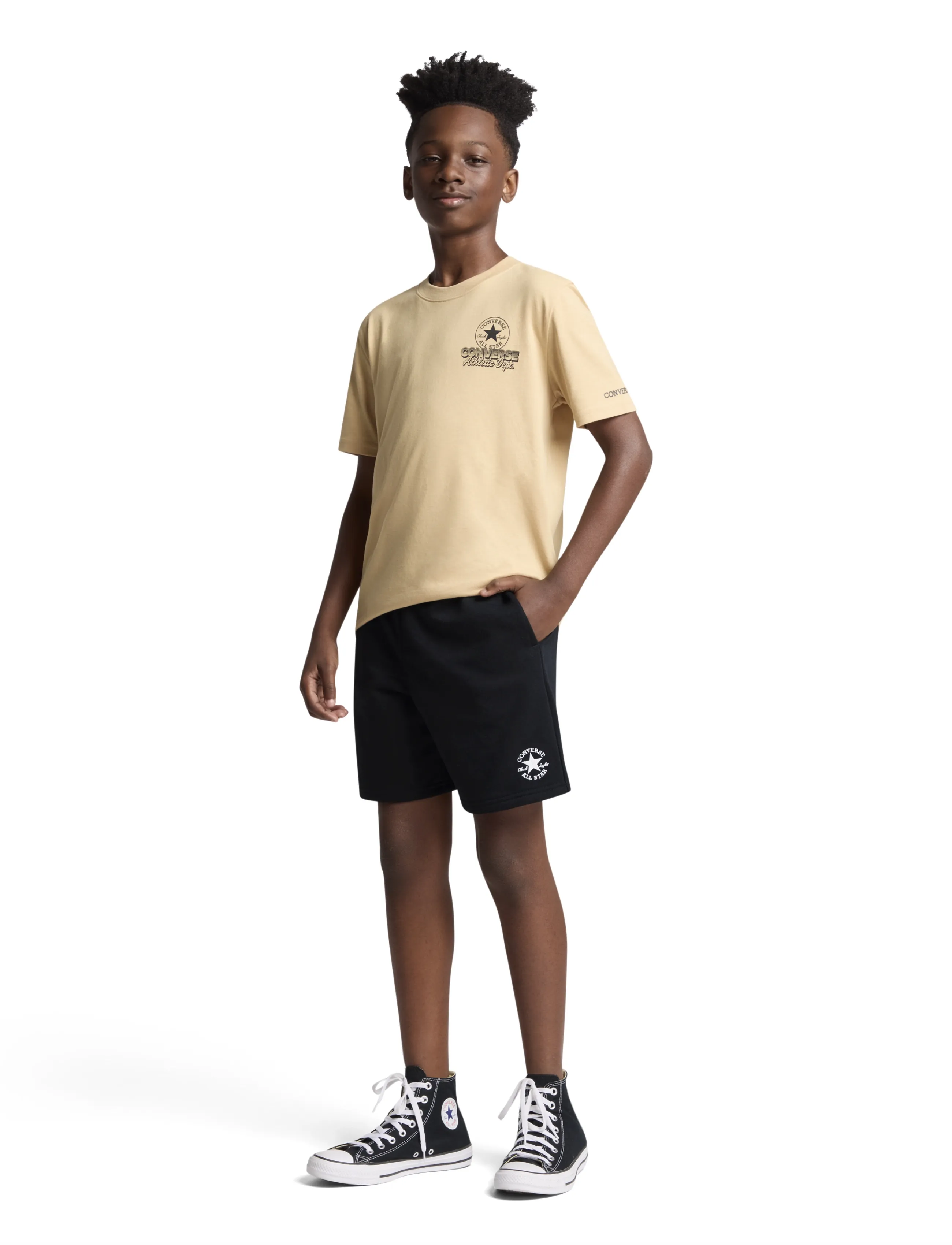 Converse - CNVB ULTIMATE ESSENTIAL DCTP S - sportsshorts - black - 4