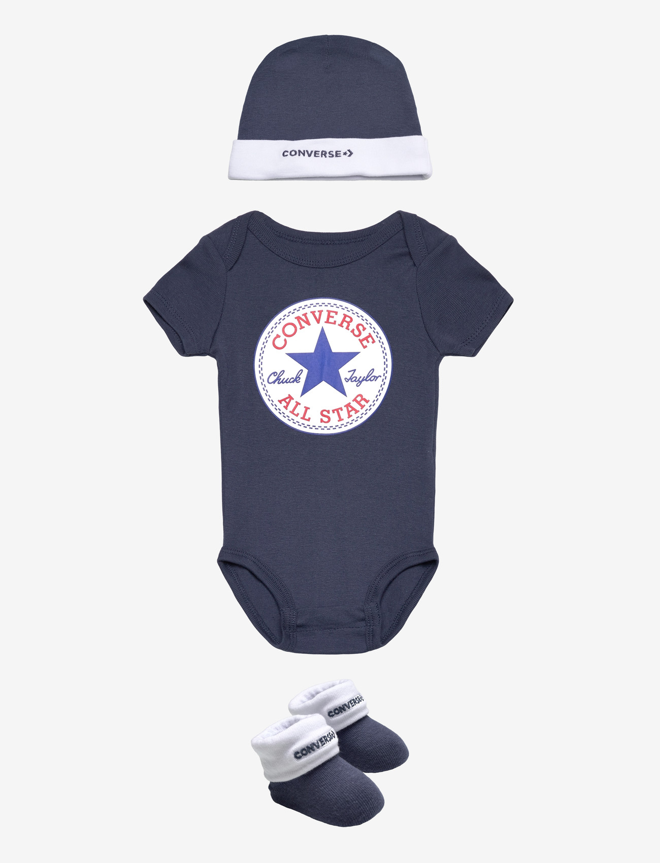 Converse - C1-BODYSUIT+HAT+BOOTIE - sets with body - converse navy - 0