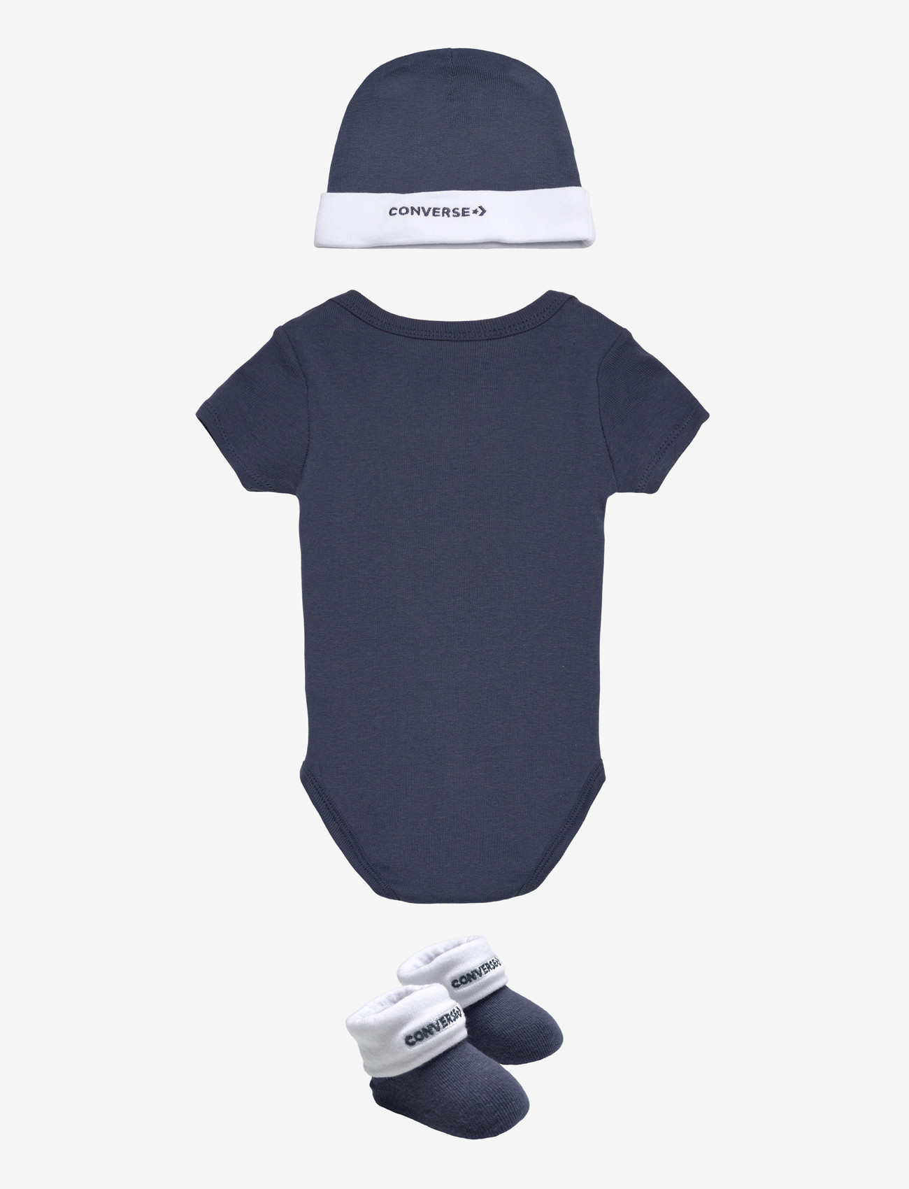 Converse - C1-BODYSUIT+HAT+BOOTIE - sets with body - converse navy - 1