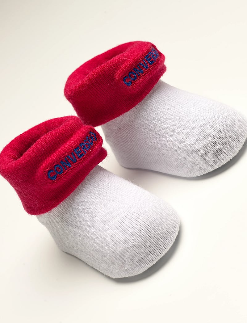 Converse - C1-BODYSUIT+HAT+BOOTIE - sæt med body - converse red/white - 4