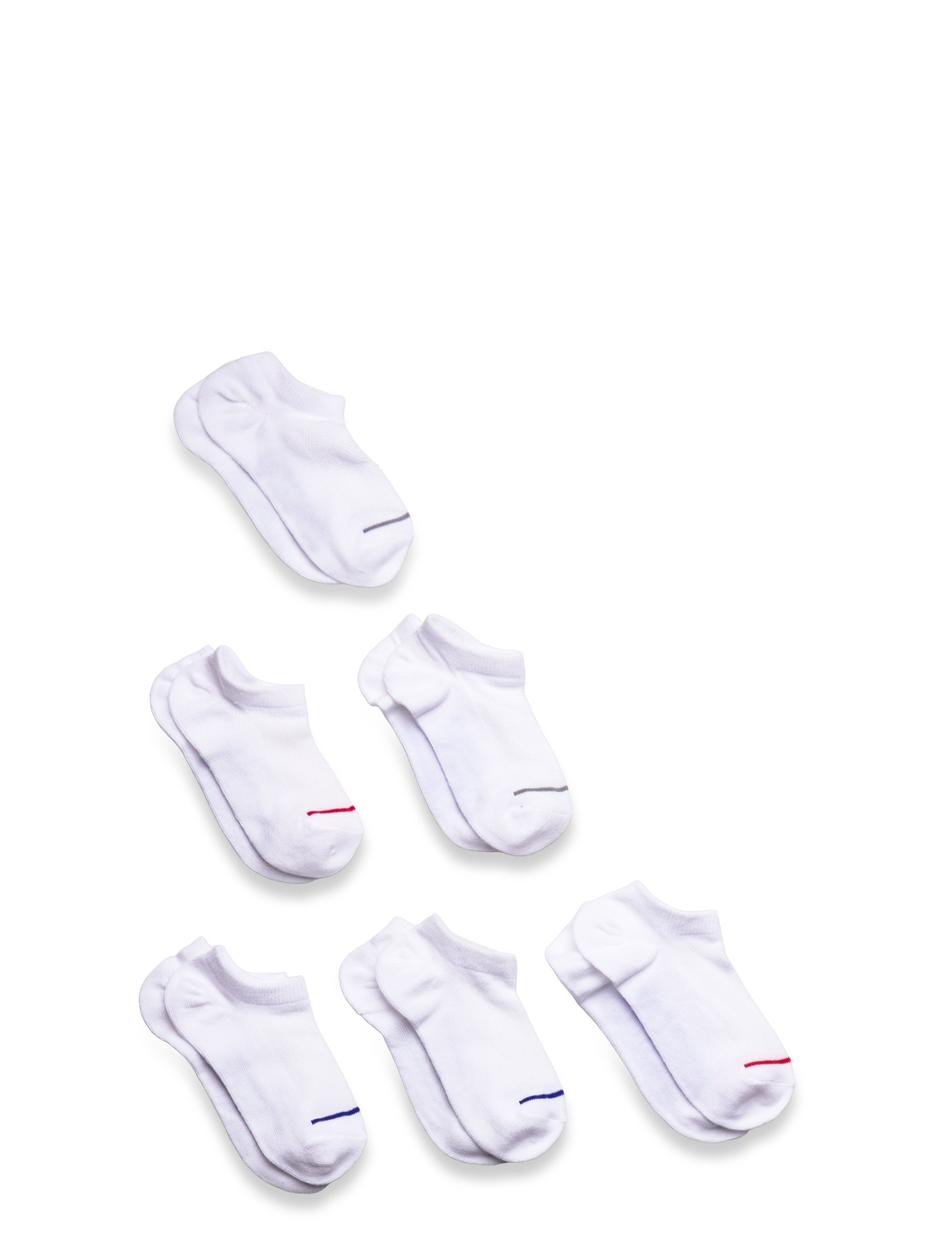 Converse 6N-6PK NO SHOW SOCK - Strumpor - WHITE / white