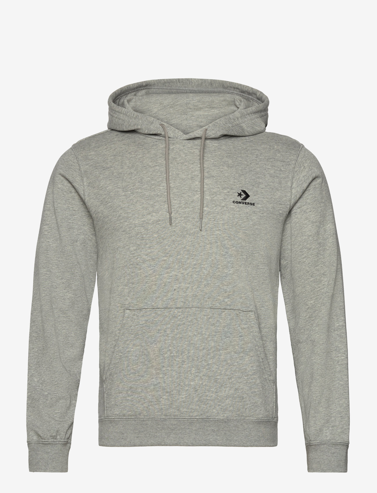 Converse - SC EMB CLASSIC PO HOODIE  FT/BB - vintage grey heather - 0