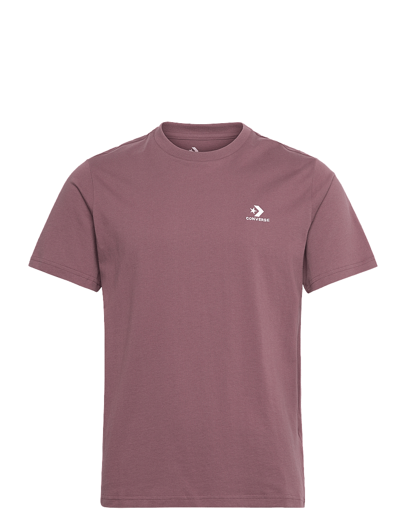 Converse - STAR CHEV EMB TEE LAKESIDE BLUE - tops & t-shirts - trail mixed - 0