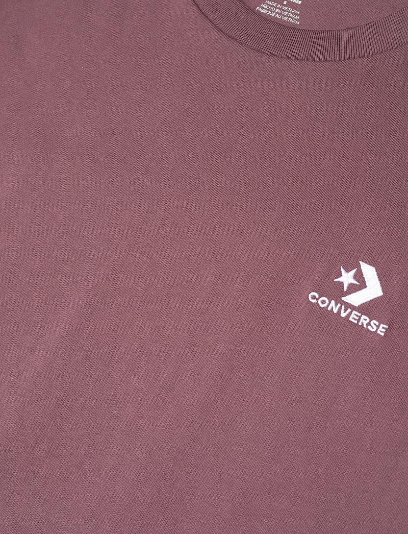 Converse - STAR CHEV EMB TEE LAKESIDE BLUE - tops & t-shirts - trail mixed - 2