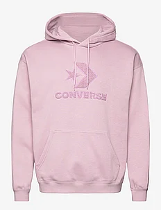 LOOSE FIT CENTER FRONT LARGE LOGO STAR CHEV PO HOODIE BB, Converse
