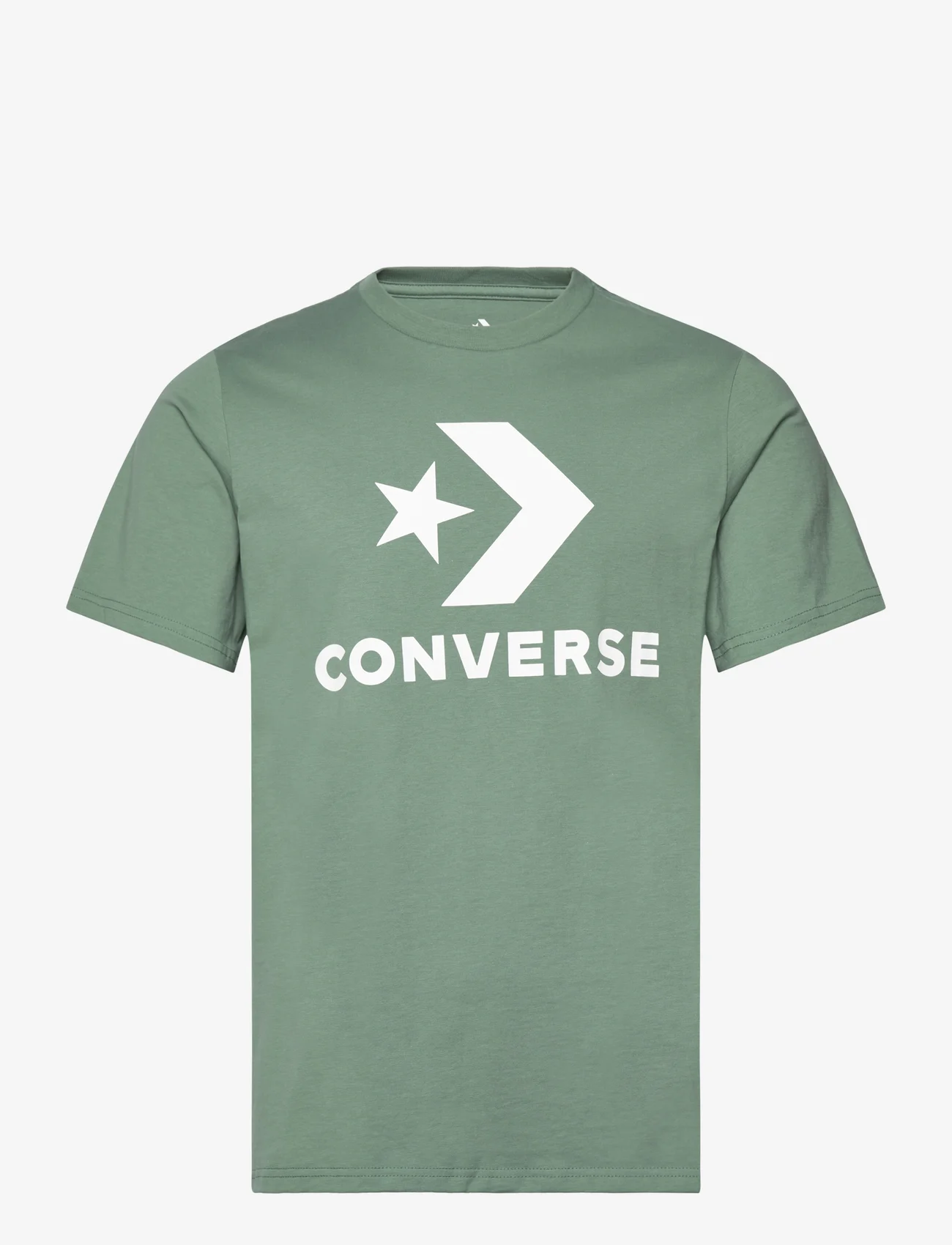 Converse - STANDARD FIT CENTER FRONT LARGE LOGO STAR CHEV  SS TEE - tops & t-shirts - admiral elm - 0