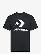 STANDARD FIT CENTER FRONT LARGE LOGO STAR CHEV  SS TEE - BLACK