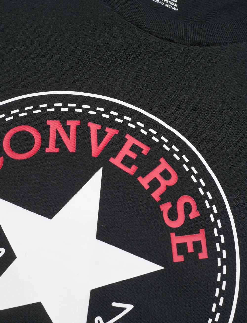 Converse - CHUCK PATCH TEE - oberteile & t-shirts - converse black - 2