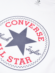 Converse - CHUCK PATCH TEE - alussärgid ja t-särgid - white - 2