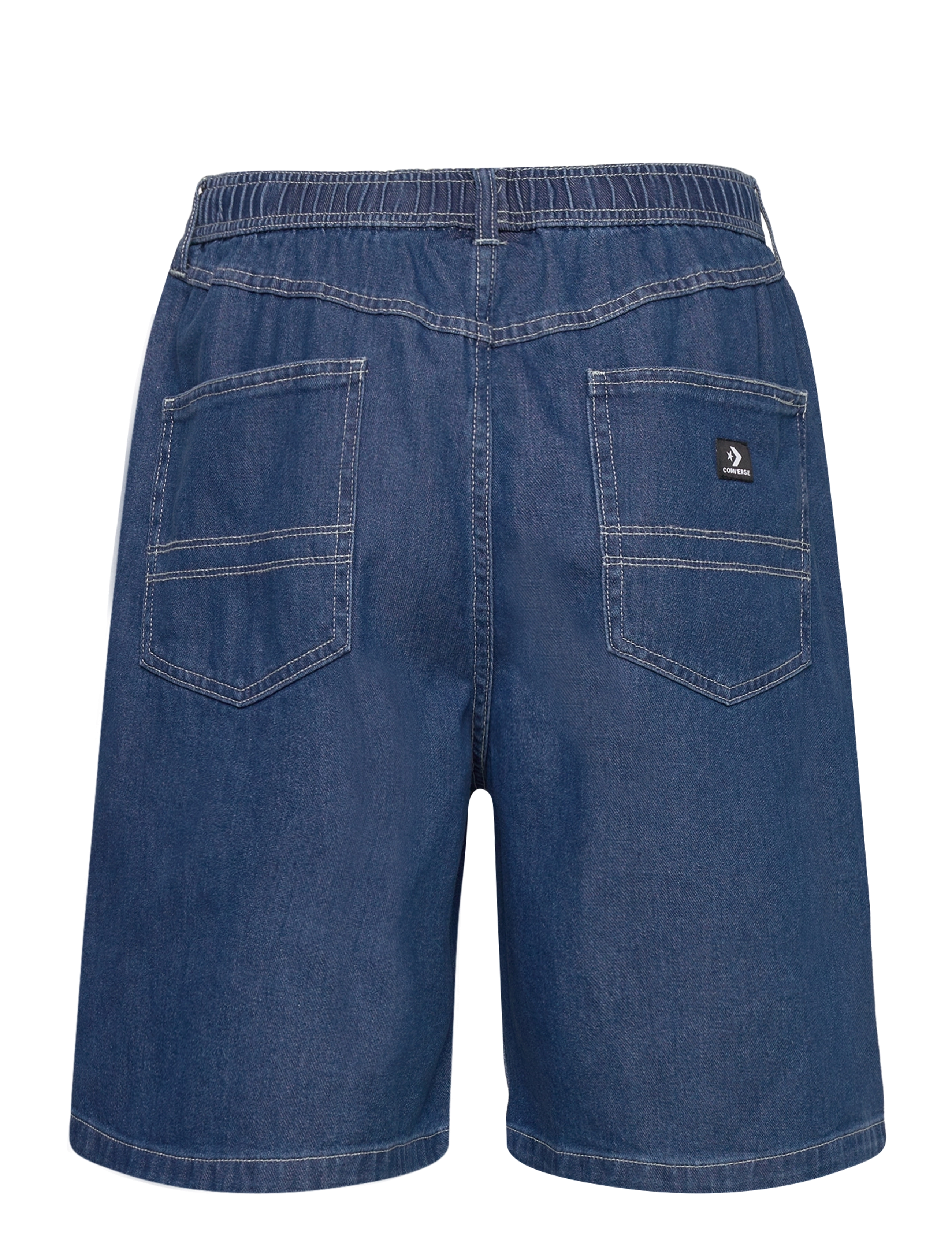 Converse - 5 POCKET BAGGY SHORT DENIM - lt stone wash - 1