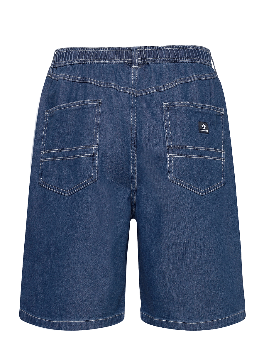 Converse - 5 POCKET BAGGY SHORT DENIM - lt stone wash - 1