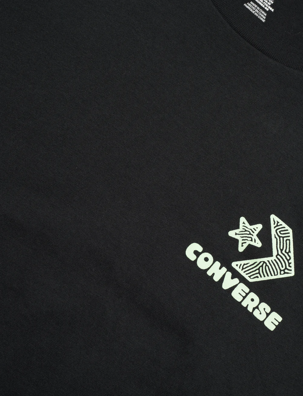 Converse - NATURE CENTER TEE CONVERSE BLACK - t-shirts - converse black - 2