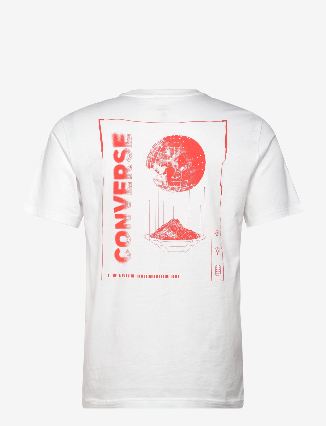 Converse - OTHER WORLDLY TRANSMISSIONS TEE WHITE - t-shirts - white - 1