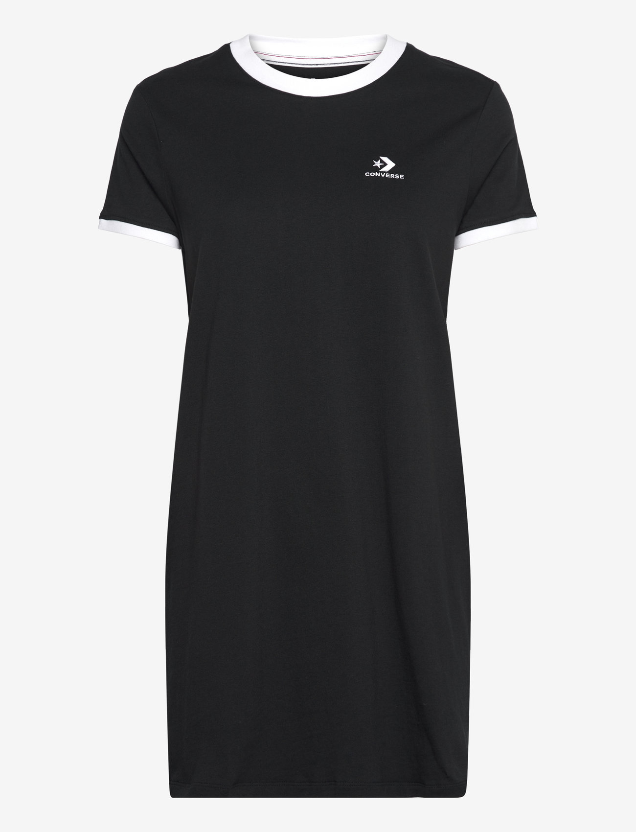 Converse - STAR CHEVRON TEE DRESS CONVERSE BLACK - converse black - 0