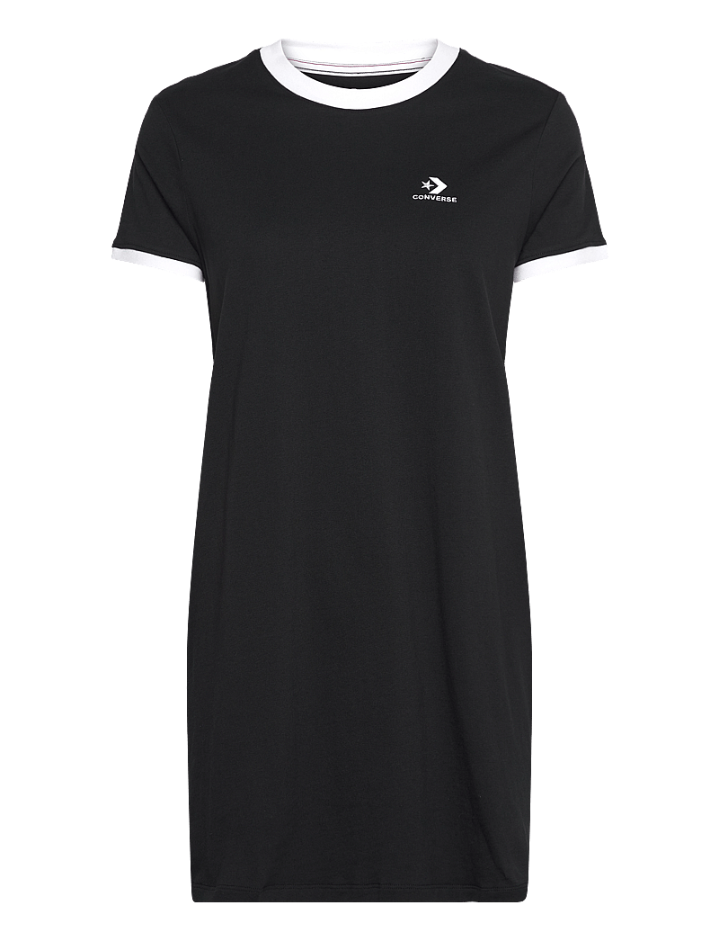 Converse - STAR CHEVRON TEE DRESS CONVERSE BLACK - converse black - 0