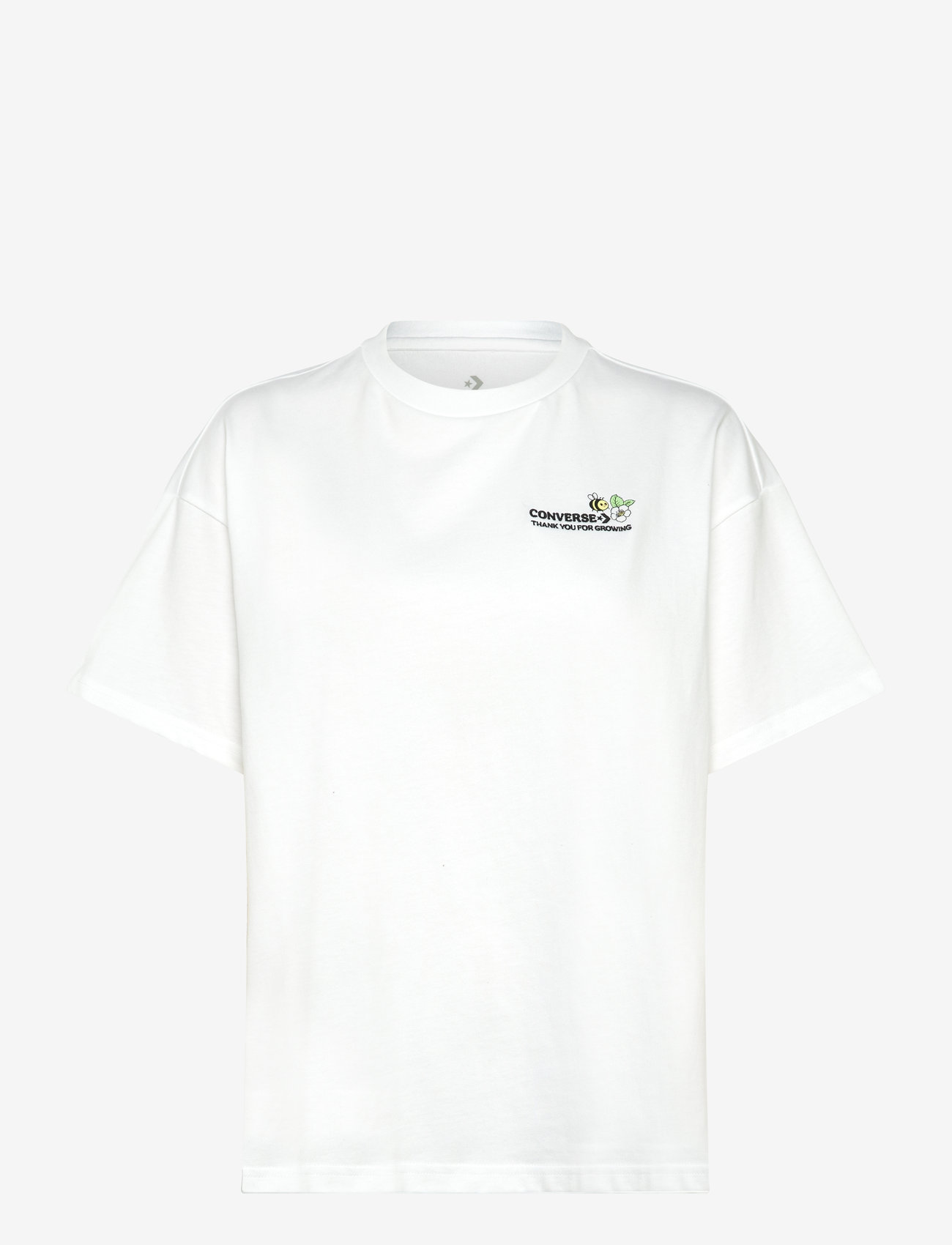 Converse - THANKS FOR GROWING TEE WHITE - madalaimad hinnad - white - 0