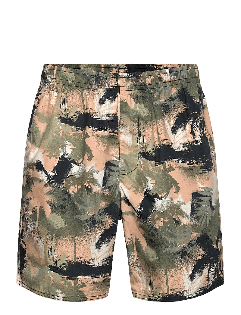 Converse - FESTIVAL SHORTS 7 IN - afslappede shorts - palm camo - 0