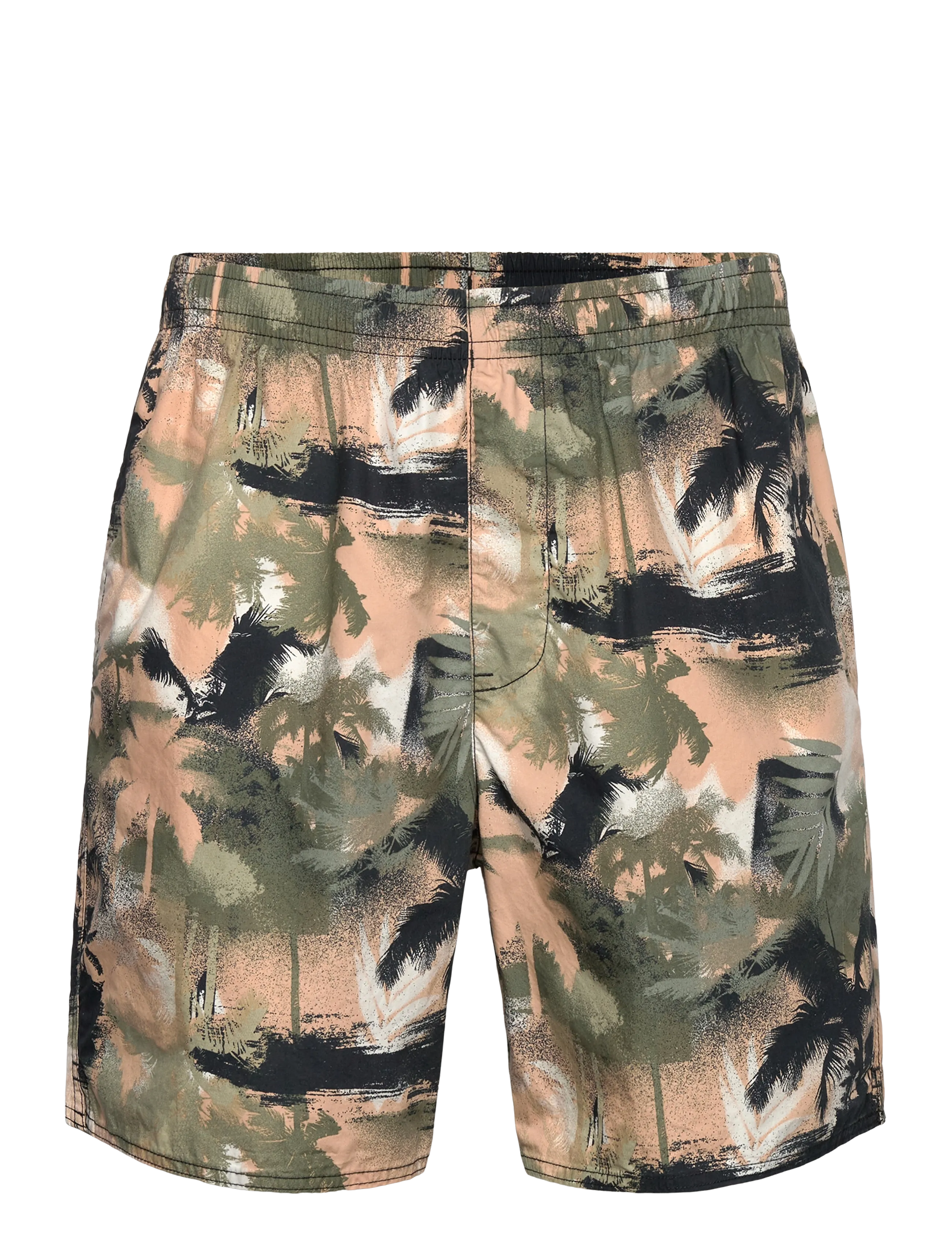 Converse FESTIVAL SHORTS 7 IN - Clothing - PALM CAMO / beige