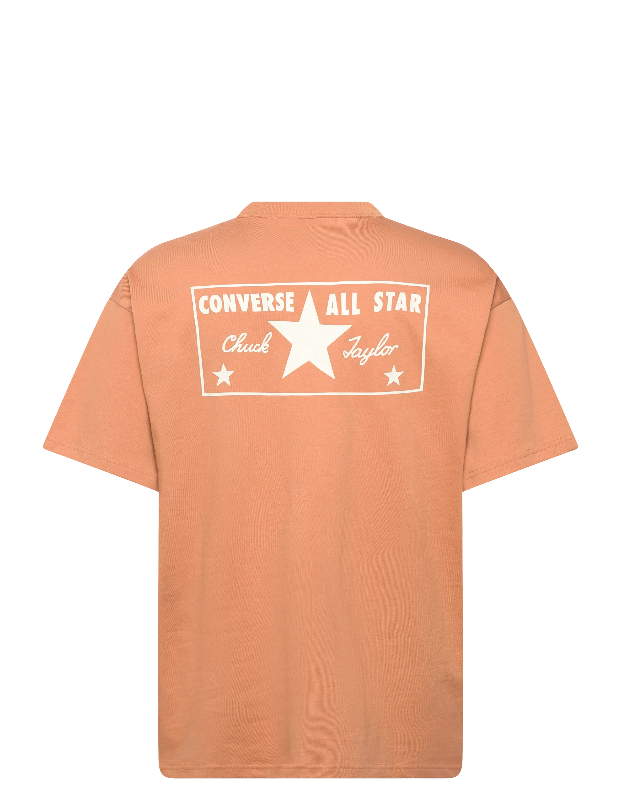 Converse - CONVERSE LICENSE PLATE TEE - oberteile & t-shirts - clay court - 1