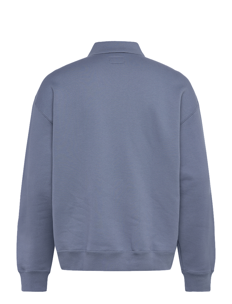 Converse - RETRO COLLARED CREW CONVERSE EGRET - kampsunid ja vahekihid - lakeside blue - 1