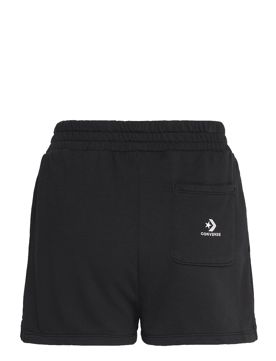 Converse - STAR CHEVRON SHORT CONVERSE BLACK - vabaaja lühikesed püksid - converse black - 1