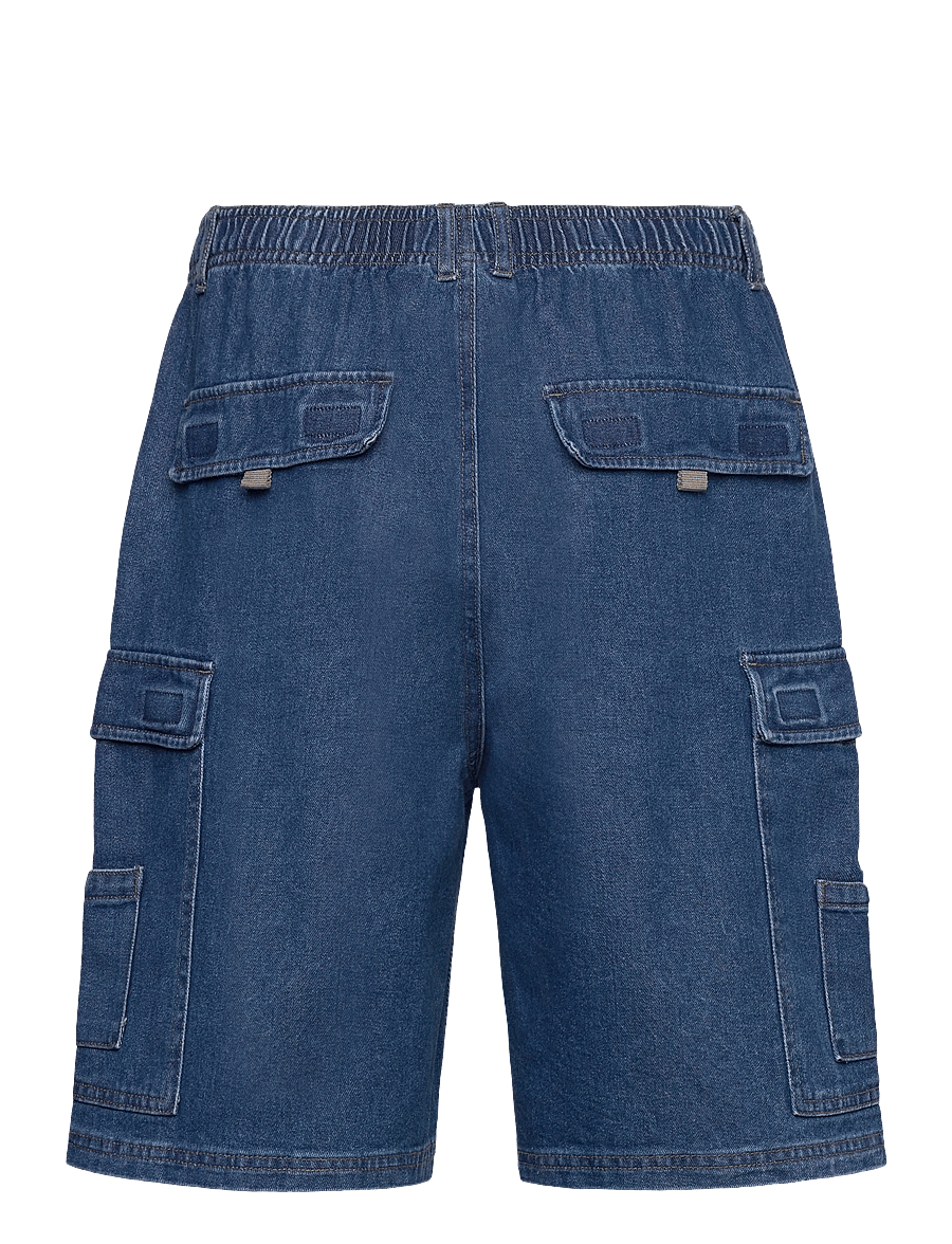 Converse - CONVERSE DENIM UTILITY SHORT 9 IN - medium light indigo - 1