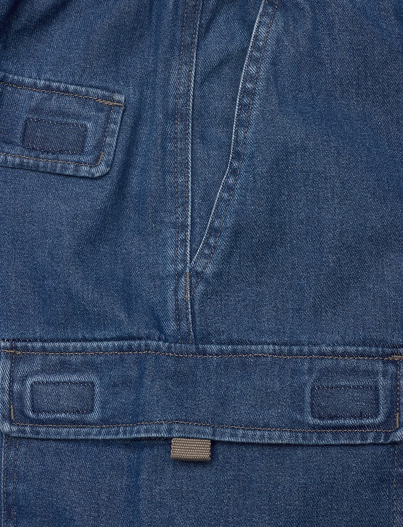 Converse - CONVERSE DENIM UTILITY SHORT 9 IN - cargo shorts - medium light indigo - 2