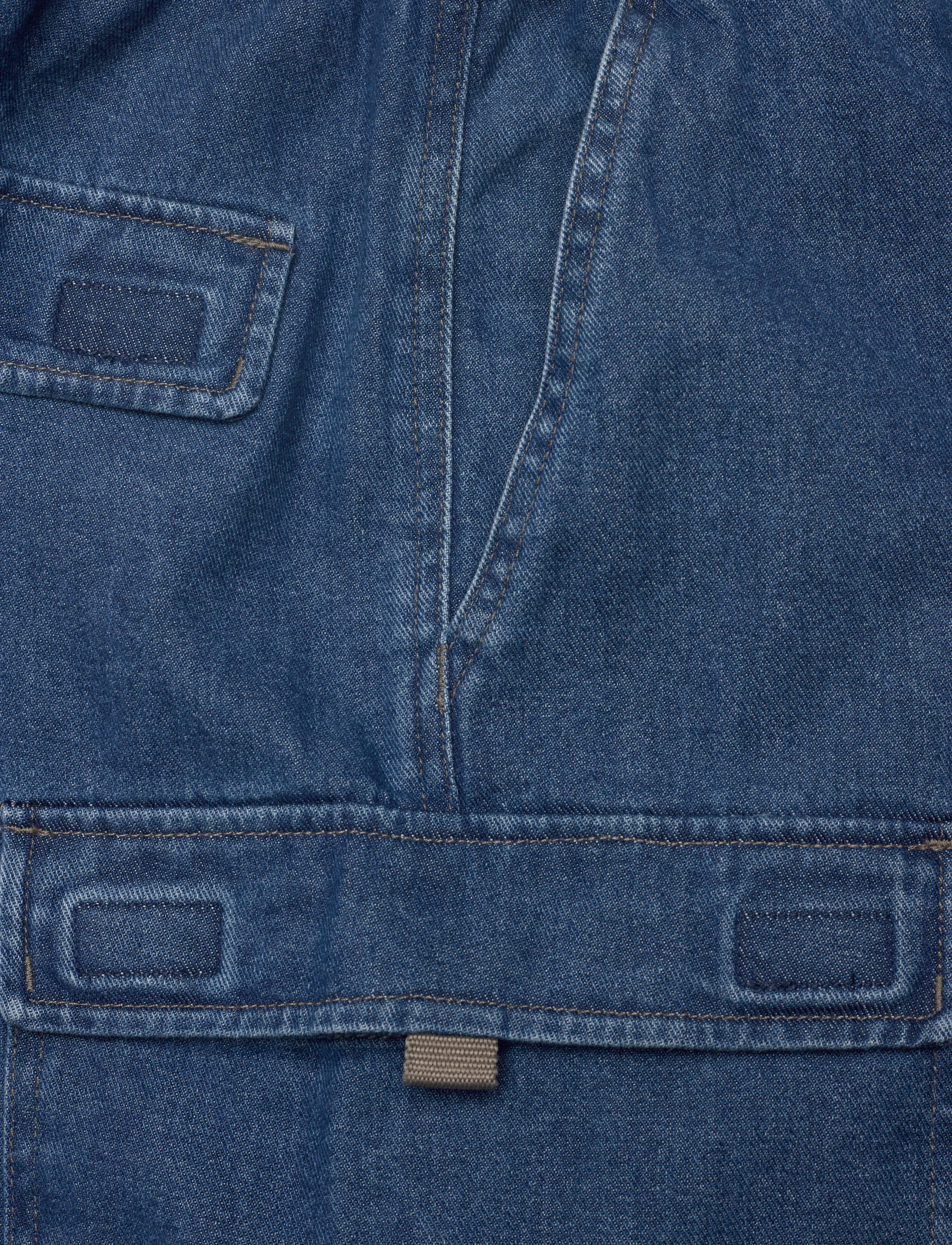 Converse - CONVERSE DENIM UTILITY SHORT 9 IN - medium light indigo - 2