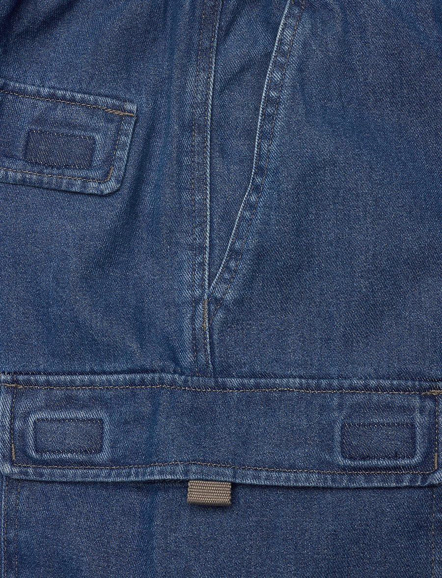 Converse - CONVERSE DENIM UTILITY SHORT 9 IN - medium light indigo - 2
