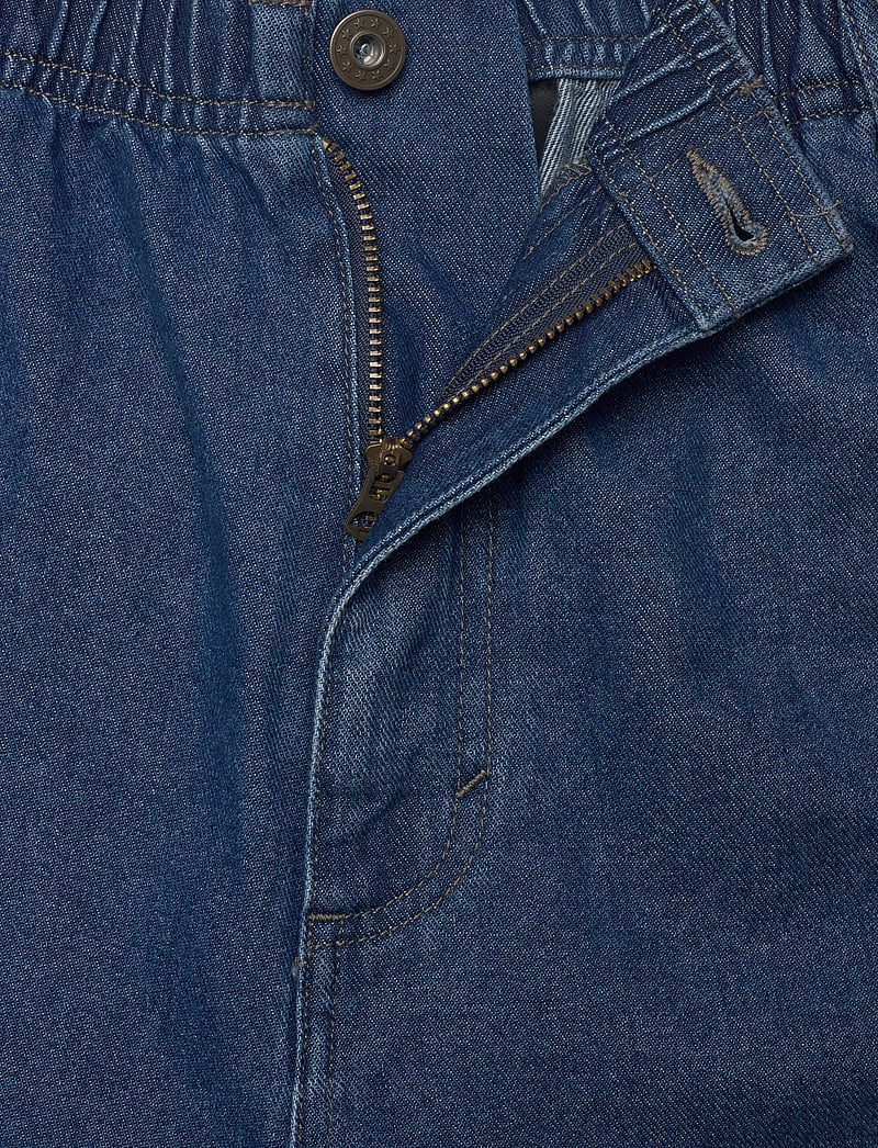 Converse - CONVERSE DENIM UTILITY SHORT 9 IN - cargo shorts - medium light indigo - 3