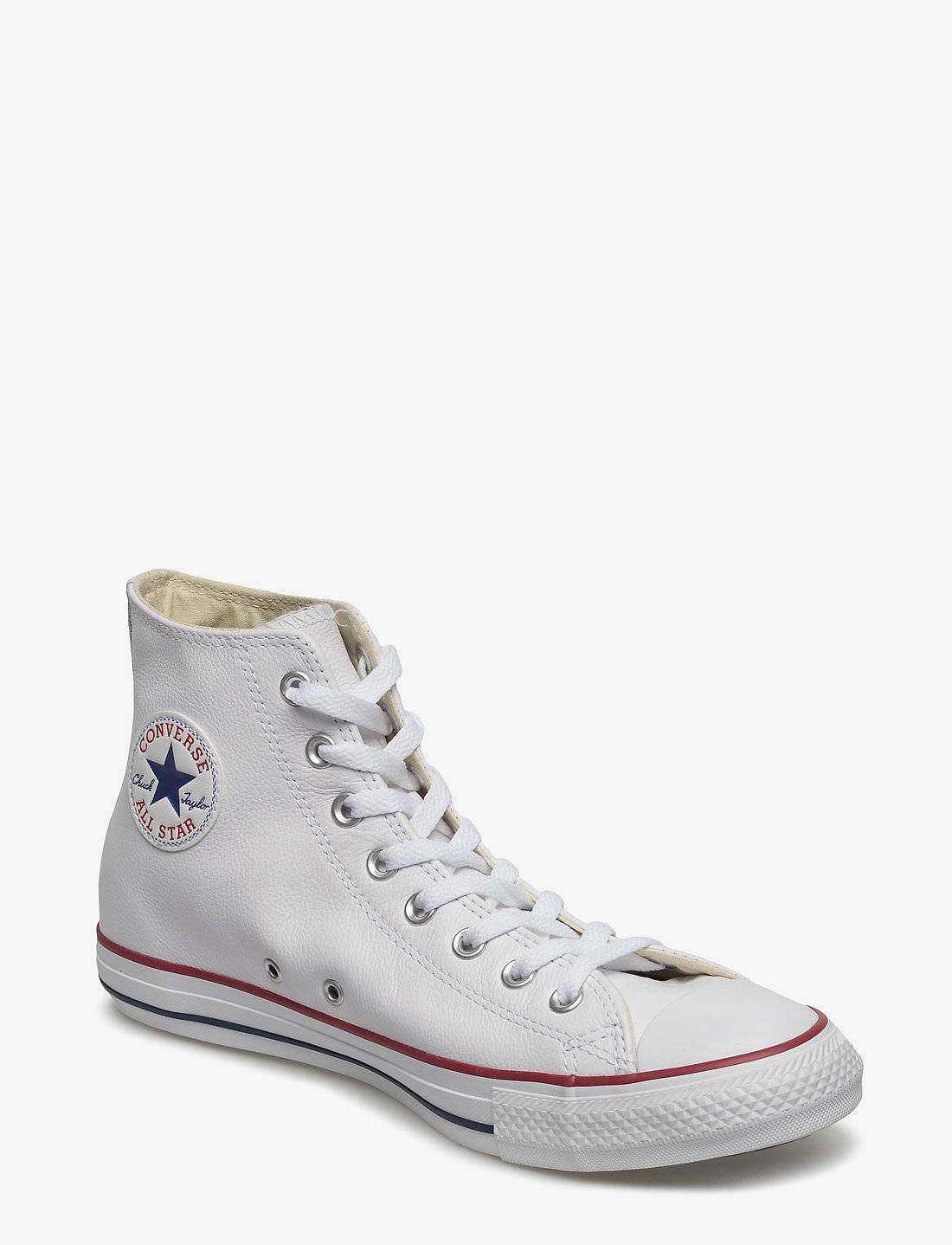 All star leather white sales