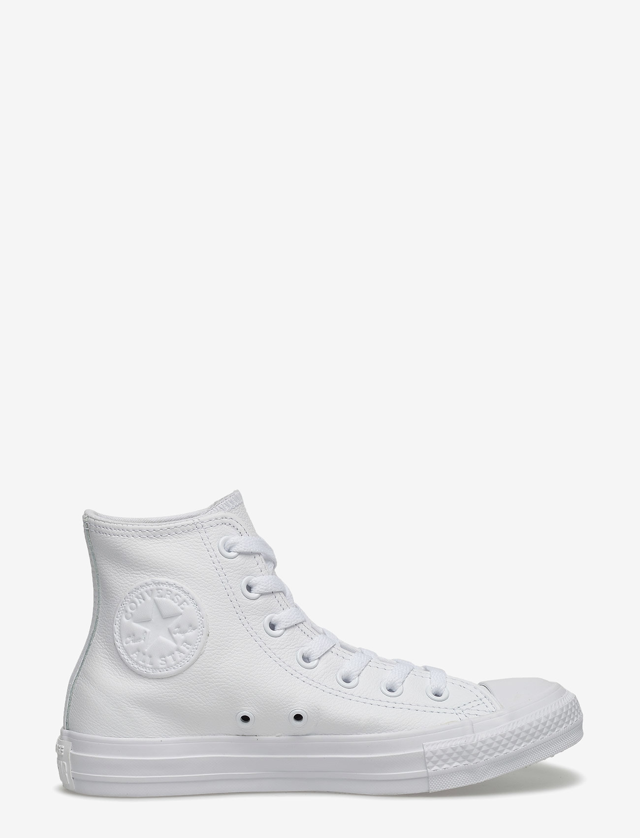 Converse - CTAS HI WHITE MONOCHROME - höga sneakers - white - 1