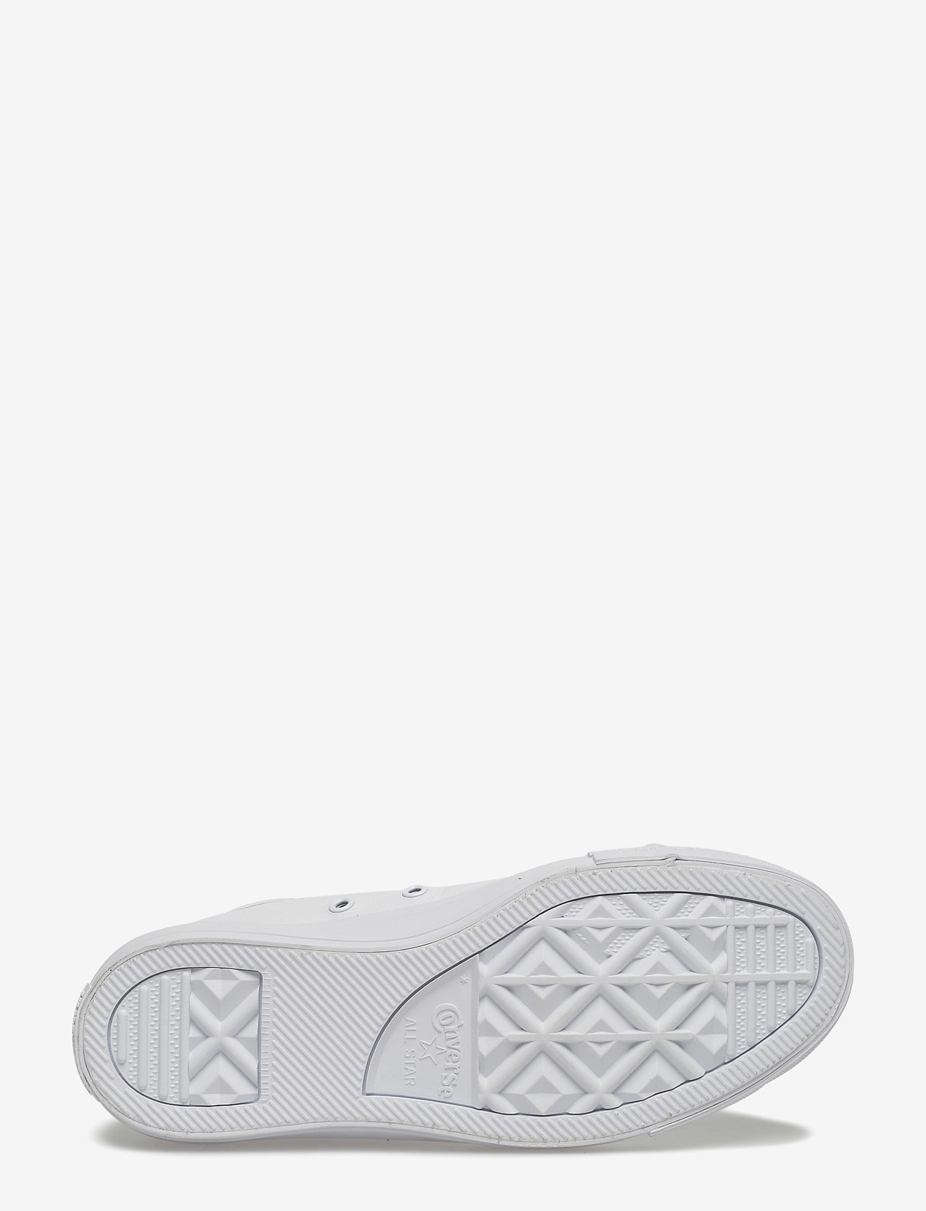 Converse - CTAS HI WHITE MONOCHROME - höga sneakers - white - 4