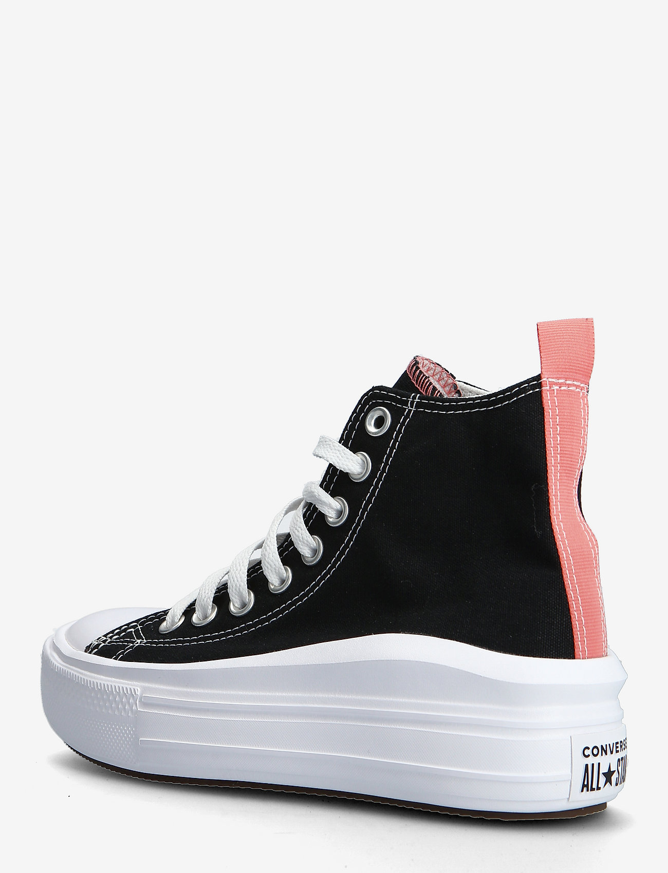 Converse - Chuck Taylor All Star Move - tyg sneakers - black - 2