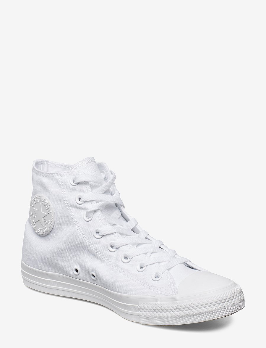 Converse - CONVERSE CHUCK TAYLOR ALL STAR - háir strigaskór - white monochrome - 0