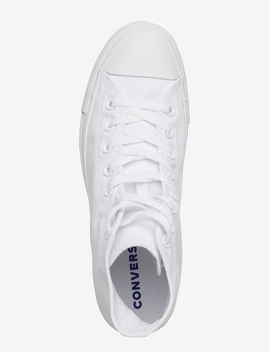 Converse - CONVERSE CHUCK TAYLOR ALL STAR - háir strigaskór - white monochrome - 3