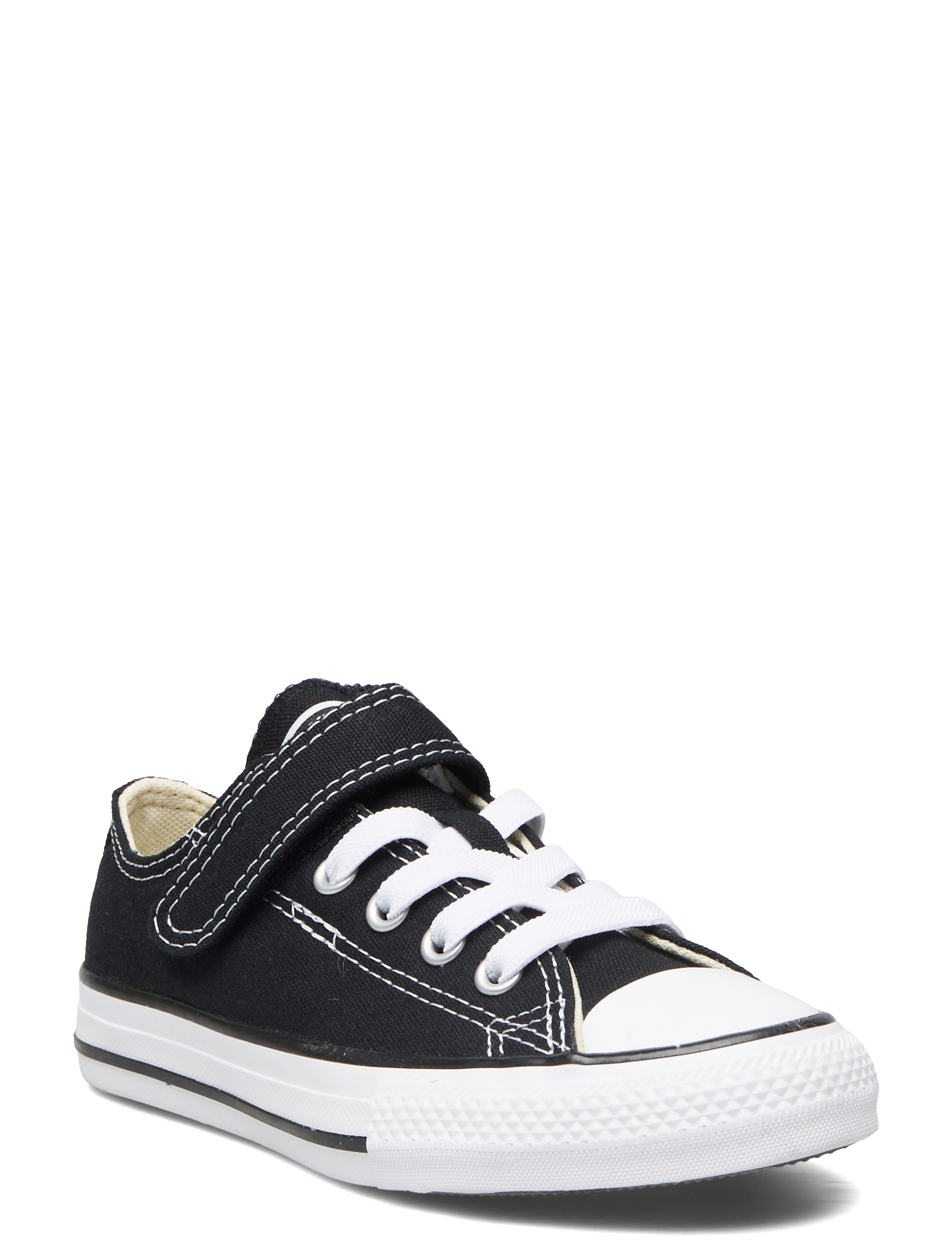 Converse Chuck Taylor All Star 1V, Børn, Velcro Lave Sneakers, Sort, Str: 29