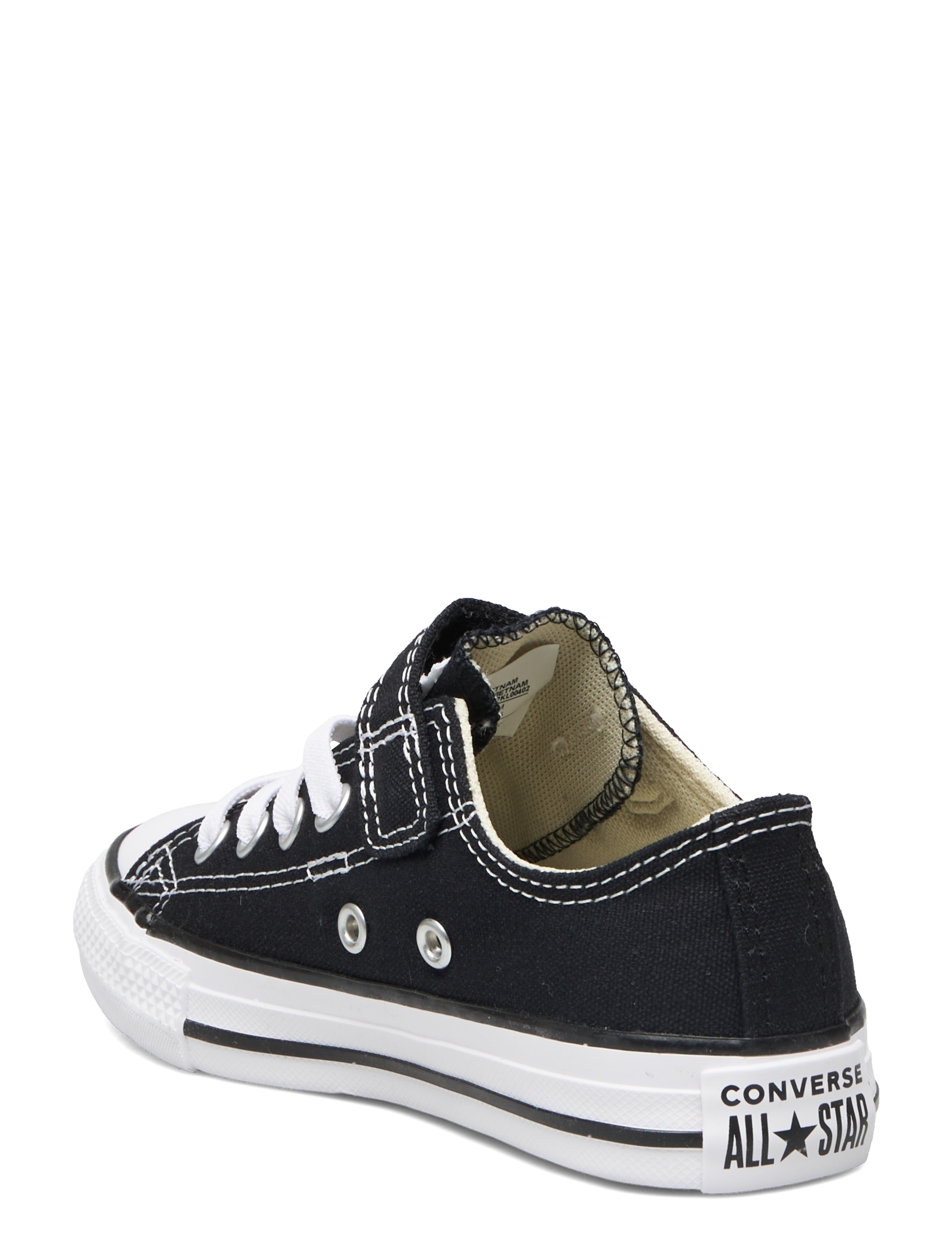 Converse - Chuck Taylor All Star 1V - canva sneakers - black/natural/white - 2