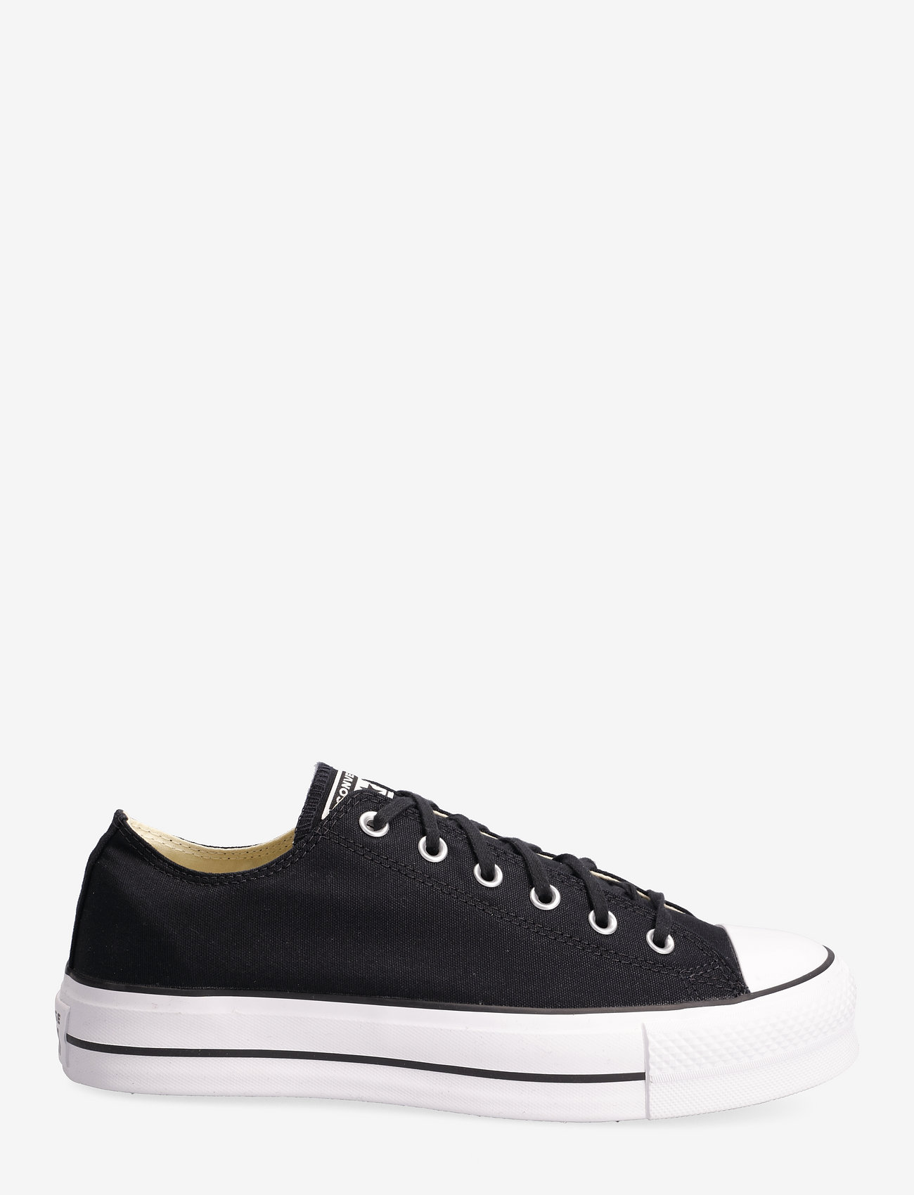 Converse - CTAS LIFT OX BLACK/WHITE/WHITE - niedrige sneakers - black - 1