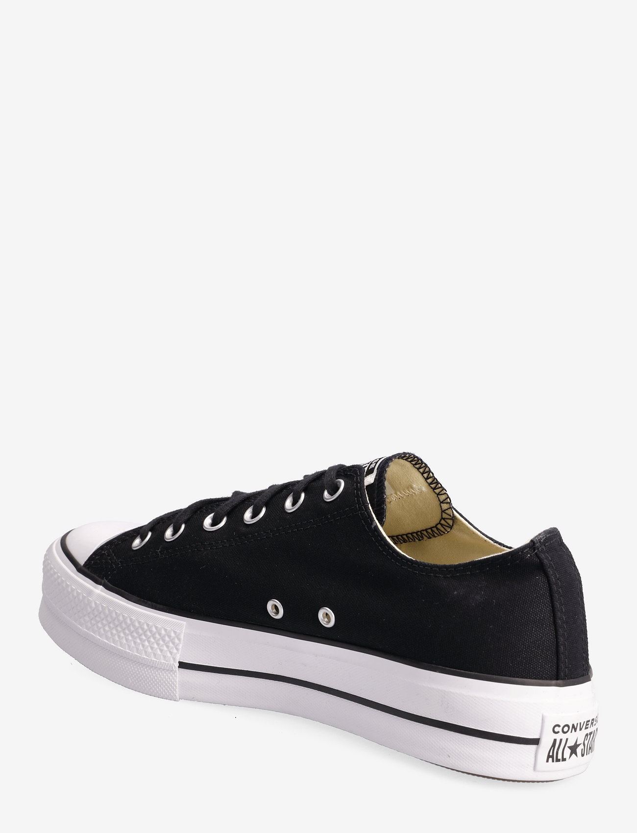 Converse - CTAS LIFT OX BLACK/WHITE/WHITE - niedrige sneakers - black - 2