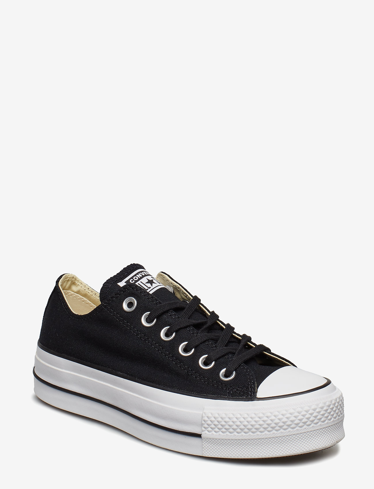Converse - Chuck Taylor All Star Lift - lave sneakers - black/white/white - 0