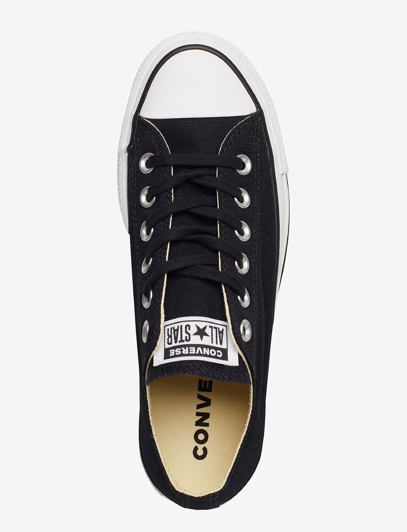Converse - CHUCK TAYLOR ALL STAR LIFT - platform sneakers - black/white/white - 3