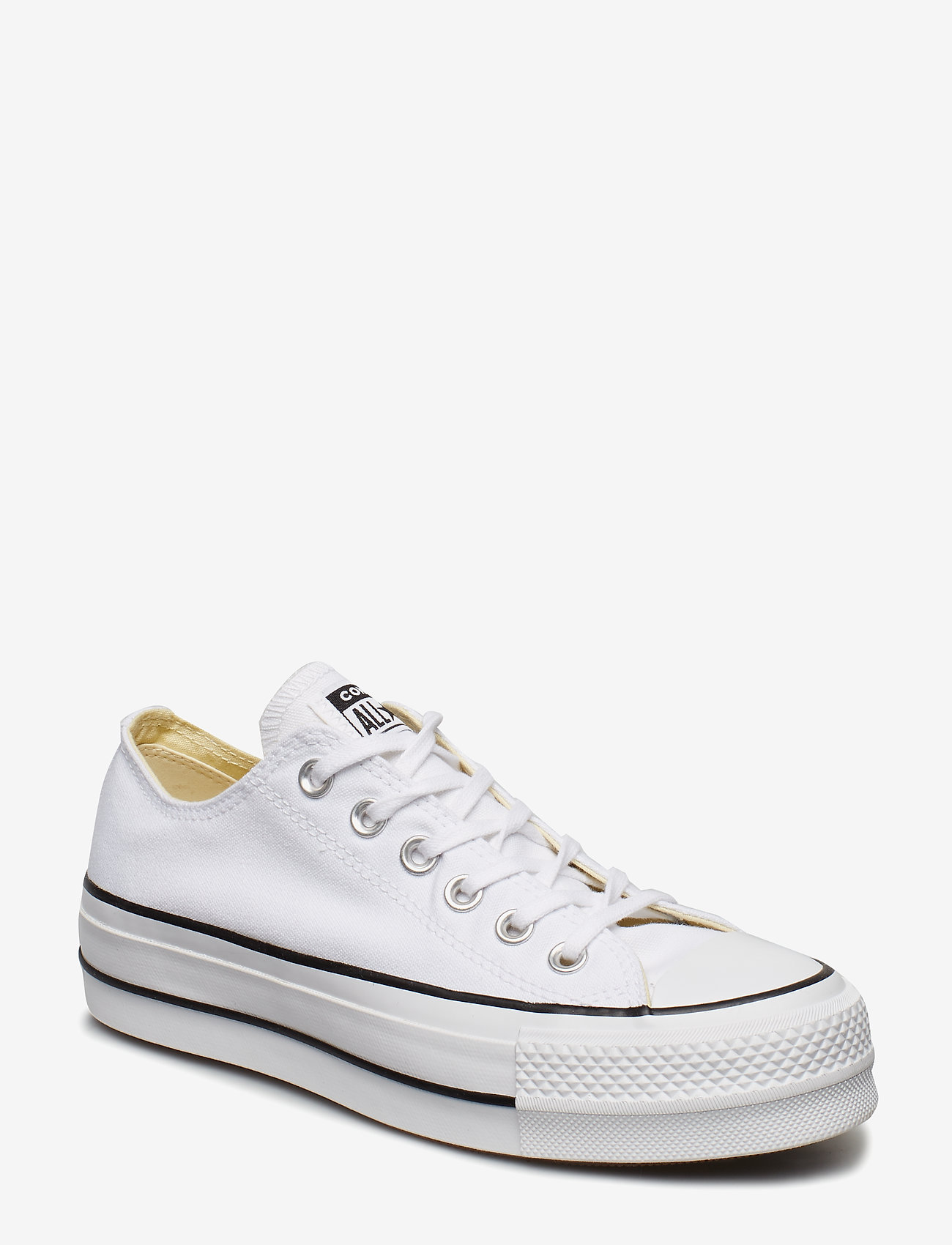 Converse - Chuck Taylor All Star Lift - lave sneakers - white/black/white - 0