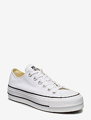 Converse - Chuck Taylor All Star Lift - lave sneakers - white/black/white - 0