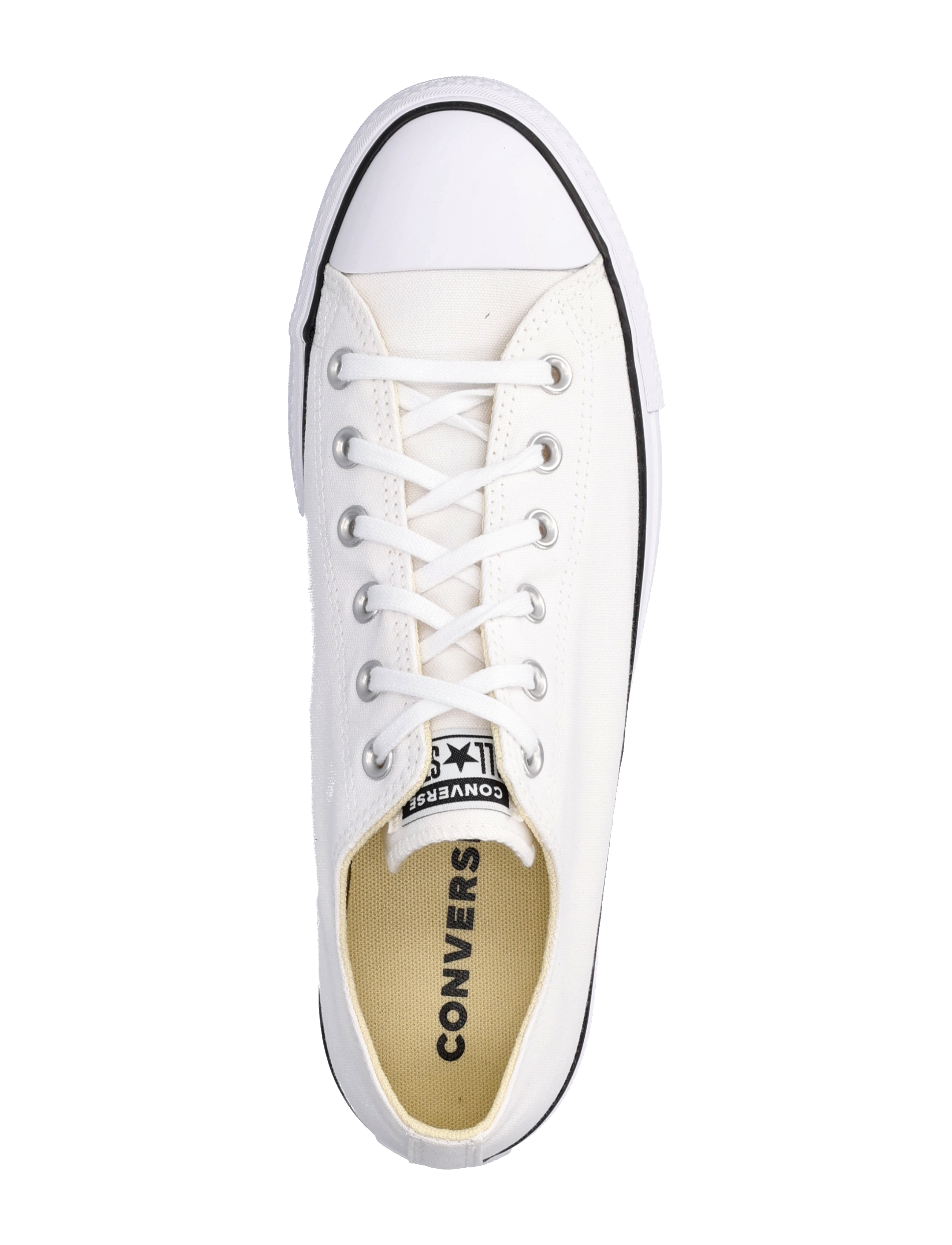 Converse - CHUCK TAYLOR ALL STAR LIFT - niedrige sneakers - white/black/white - 3