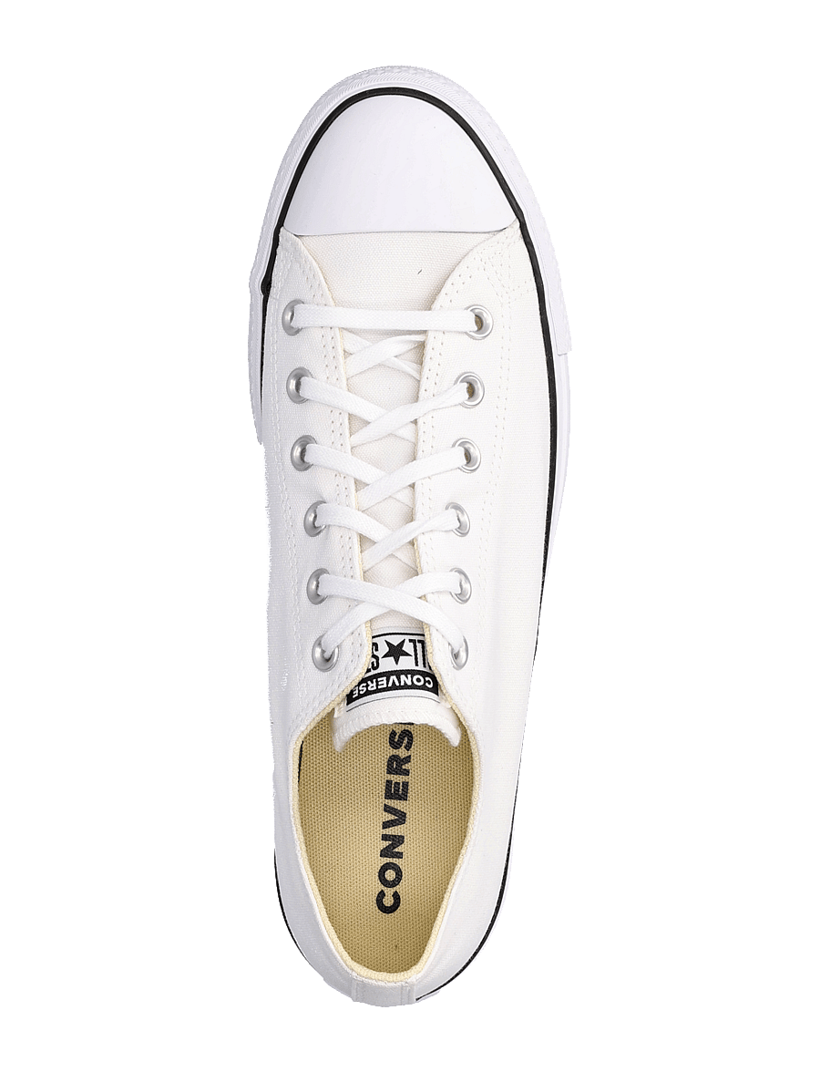 Converse - CHUCK TAYLOR ALL STAR LIFT - lave sneakers - white/black/white - 3