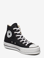 Converse - Chuck Taylor All Star Lift - høy ankel - black/white/white - 0